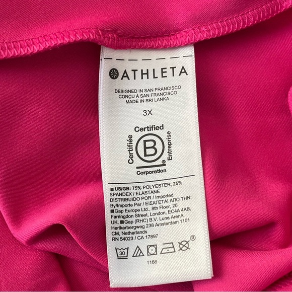 Athleta Pink Conscious Dress plus size 3X pink 29926 - Picture 14 of 16